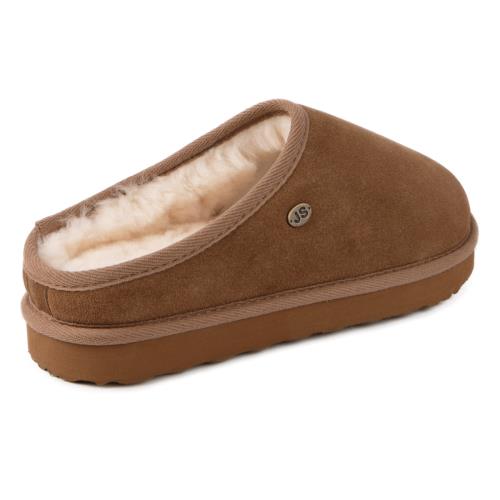 Ladies Kara Sheepskin Slipper Chestnut Extra Image 2